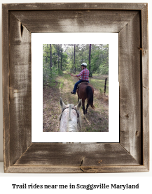 trail rides near me in Scaggsville, Maryland